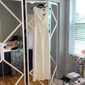 Lulus Enticing Endeavors White Jumpsuit